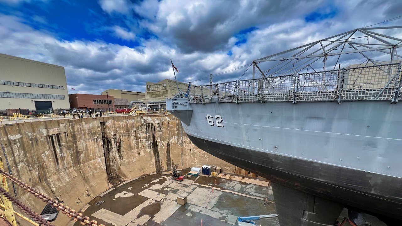 USS New Jersey Fantail from Tour