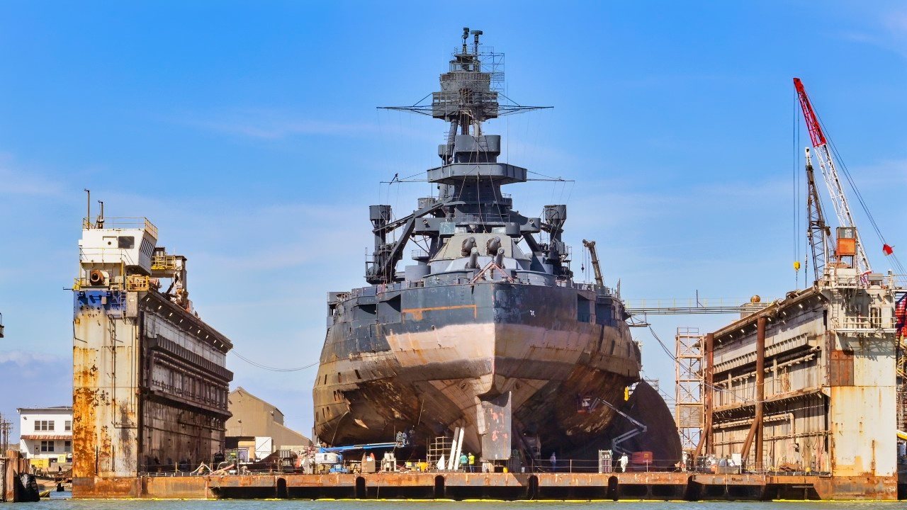 Battleship USS Texas