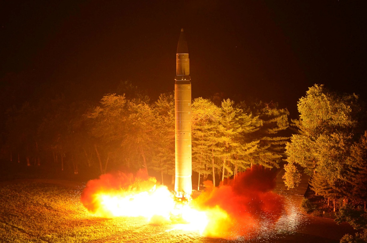 North Korea Hwasong Missile