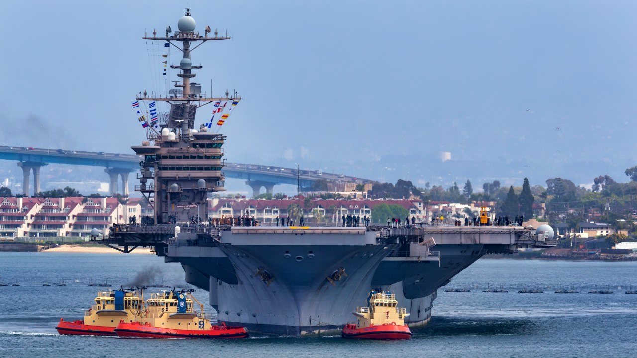 U.S. Navy Aircraft Carrier