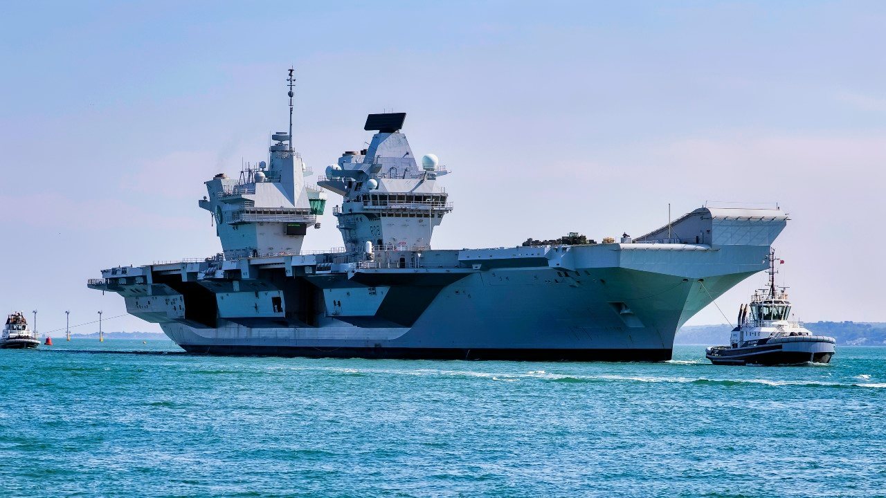 Royal Navy Aircraft Carrier