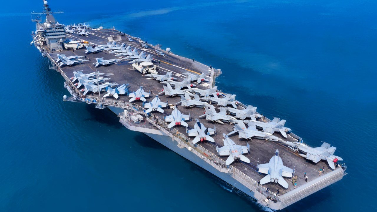 U.S. Navy Aircraft Carrier