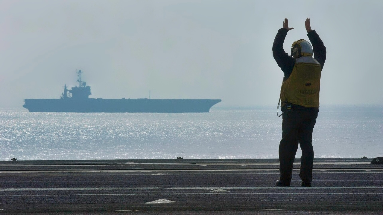 U.S. Navy Aircraft Carrier 