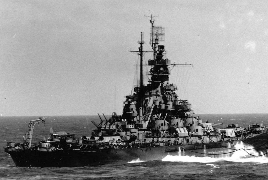 By USN (photographed from USS Hornet (CV-12)) - Official U.S. Navy photo [1] available at Navsource.org, Public Domain, https://commons.wikimedia.org/w/index.php?curid=25364911