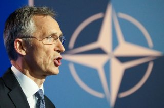 NATO Secretary General Jens Stoltenberg speaks during a news conference ahead of a summit that will gather leaders of the 29 alliance members in Brussels, Belgium, July 10 2018. REUTERS/Reinhard Krause