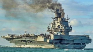 Admiral Kuznetsov Aircraft Carrier Russia