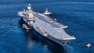 Admiral Kuznetsov Aircraft Carrier Russia