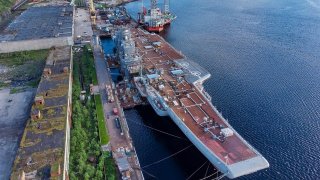 Admiral Kuznetsov Russian Aircraft Carrier