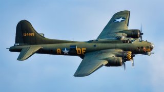 B-17 Flying Fortress from World War II