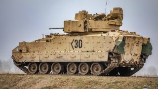 Bradley Fighting Vehicle Like in Ukraine