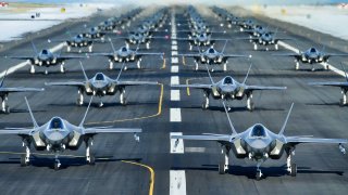 F-35 Elephant Walk in 2020 Hill Air Force Base