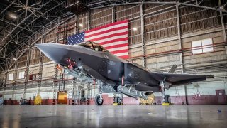 F-35 in Hanger