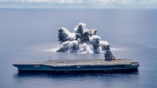 Ford-Class Aircraft Carrier Shock Trials