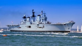 HMS Illustrious Aircraft Carrier