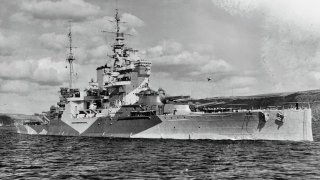 HMS Queen Elizabeth Battleship