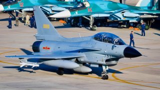 J-10 Fighter from China PLAN Air Force