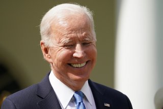 Joe Biden All Smiles