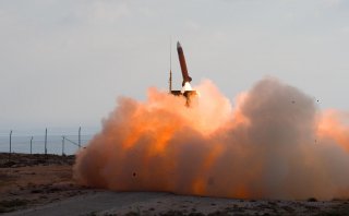 Launch of a Dutch Patriot. 18 October 2006. Dutch Ministry of Defense/Jan Kees de Meester.