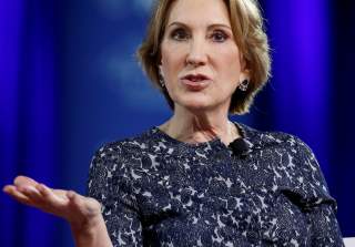 Former Republican presidential candidate Carly Fiorina speaks at the Conservative Political Action Conference (CPAC) in Oxon Hill, Maryland, U.S. February 24, 2017. REUTERS/Joshua Roberts