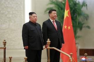 North Korean leader Kim Jong Un meets President Xi Jinping in Beijing, China, in this photo released by North Korea's Korean Central News Agency (KCNA) on January 10, 2019. KCNA via REUTERS ATTENTION EDITORS - THIS IMAGE WAS PROVIDED BY A THIRD PARTY. REU