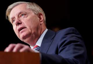 Chairman of the Senate Judiciary Committee Lindsey Graham (R-SC) speaks to the media after Special Counsel Robert Mueller found no evidence of collusion between U.S. President Donald Trump’s campaign and Russia in the 2016 election