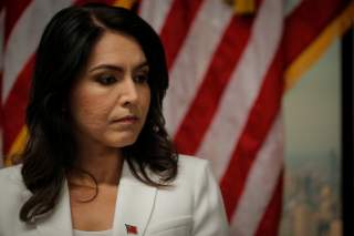 2020 Democratic U.S. presidential candidate and U.S. Rep. Tulsi Gabbard speaks during a news conference at the The 9/11 Tribute Museum in New York City, U.S., October 29, 2019. REUTERS/Brendan McDermid