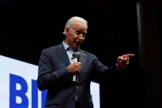 Democratic 2020 U.S. presidential candidate and former U.S. Vice President Joe Biden speaks during the Teamsters Vote 2020 Presidential Forum in Cedar Rapids, Iowa, U.S., December 7, 2019. REUTERS/Shannon Stapleton