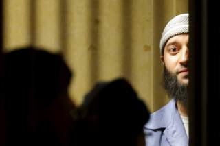 Convicted murderer Adnan Syed leaves the Baltimore City Circuit Courthouse in Baltimore, Maryland February 5, 2016. The Maryland man whose 2000 murder conviction was thrown into question by the popular 