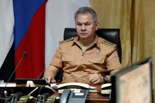 Russian Defense Minister Sergei Shoigu visits Hmeymim air base in Syria, June 18, 2016. Picture taken June 18, 2016. REUTERS/Vadim Savitsky/Russian Defense Ministry via Reuters