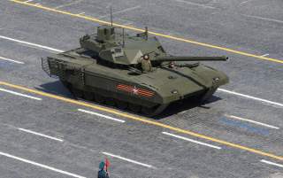 FILE PHOTO: Russian T-14 tank with the Armata Universal Combat Platform drives during the Victory Day parade at Red Square in Moscow, Russia, May 9, 2015. Russia marks the 70th anniversary of the end of World War Two in Europe on Saturday with a military 