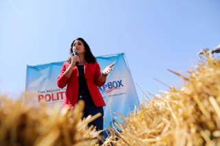 2020 Democratic U.S. presidential candidate Tulsi Gabbard speaks at the Iowa State Fair in Des Moines, Iowa, U.S., August 9, 2019. REUTERS/Scott Morgan