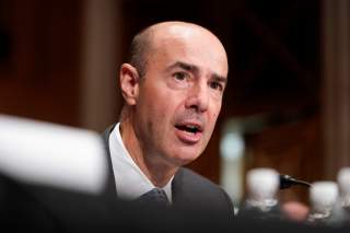 Eugene Scalia testifies before the Senate Health, Education, Labor and Pensions Committee on his nomination to be secretary of Labor on Capitol Hill in Washington, U.S., September 19, 2019. REUTERS/Joshua Roberts