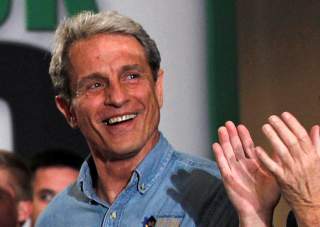 Ed Buck, 56, arrives for a campaign rally in Hollywood, California, September 22, 2010. REUTERS/Lucy Nicholson