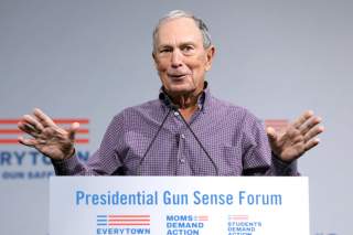 ormer New York City Mayor Michael R. Bloomberg speaks during the Presidential Gun Sense Forum in Des Moines, Iowa, U.S., August 10, 2019. REUTERS/Scott Morgan