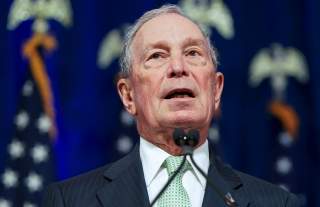 Democratic U.S. presidential candidate Michael Bloomberg addresses a news conference after launching his presidential bid in Norfolk, Virginia, U.S., November 25, 2019. REUTERS/Joshua Roberts