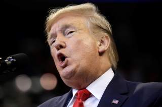 U.S. President Donald Trump holds a campaign rally in Sunrise, Florida, U.S., November 26, 2019. REUTERS/Yuri Gripas