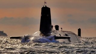 Royal Navy Vanguard-Class Submarine