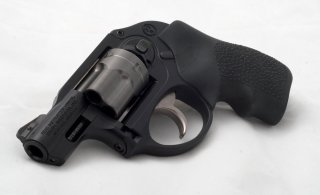 This is an image of a Ruger LCR chambered in 38 Special +P. Wikimedia/Jephthai. Creative Commons Attribution 3.0 Unported.