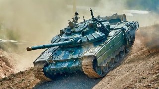 Russian T-90 Tank