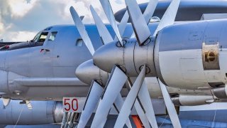 Russian Tu-95 Bomber