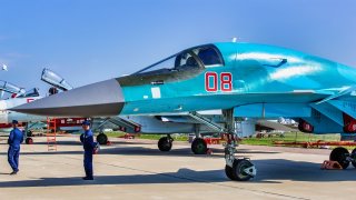 Su-34 Fullback Fighter-Bomber Russia 