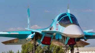 Su-34 Fullback Fighter-Bomber Russia 