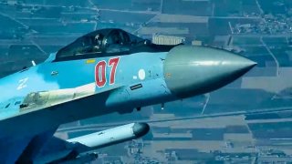 Su-35 Fighter Russian Air Force 