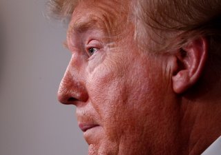 U.S. President Donald Trump addresses the daily coronavirus response briefing at the White House in Washington, U.S., April 2, 2020. REUTERS/Tom Brenner TPX IMAGES OF THE DAY