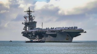 U.S. Navy Aircraft Carrier