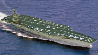 USS John F. Kennedy Ford-Class Aircraft Carrier