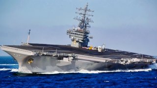 USS Ronald Reagan Aircraft Carrier 