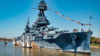 USS Texas Retired Navy Battleship