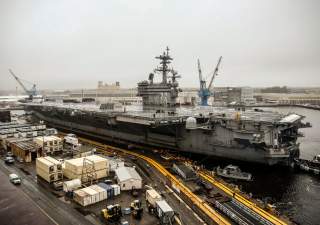 https://www.dvidshub.net/image/5123146/nnsy-welcomes-uss-george-hw-bush-dry-docking-planned-incremental-availability