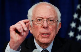 U.S. Democratic presidential candidate Senator Bernie Sanders speaks during a news conference in Burlington, Vermont, U.S. March 11, 2020. REUTERS/Lucas Jackson